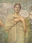 Thomas Wilmer Dewing The Days detail painting